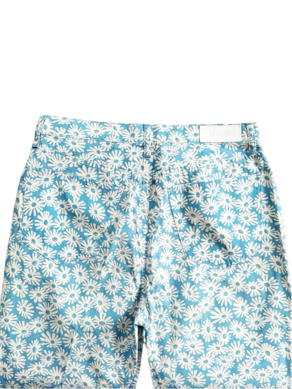 RE/DONE 70s Daisy Floral Bootcut High Rise Jeans | 31 - Picture 5 of 10